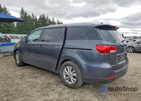 2017 Kia Sedona Lx from USA, damaged, VIN KNDMB5C1XH6280418